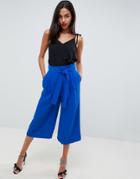 Coast Cobalt Tie Up Cullote - Blue