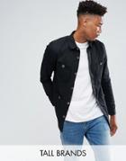 Another Influence Tall Worker Jacket - Black