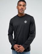 Polo Sport By Ralph Lauren Logo Regular Fit Long Sleeve Top In Black -