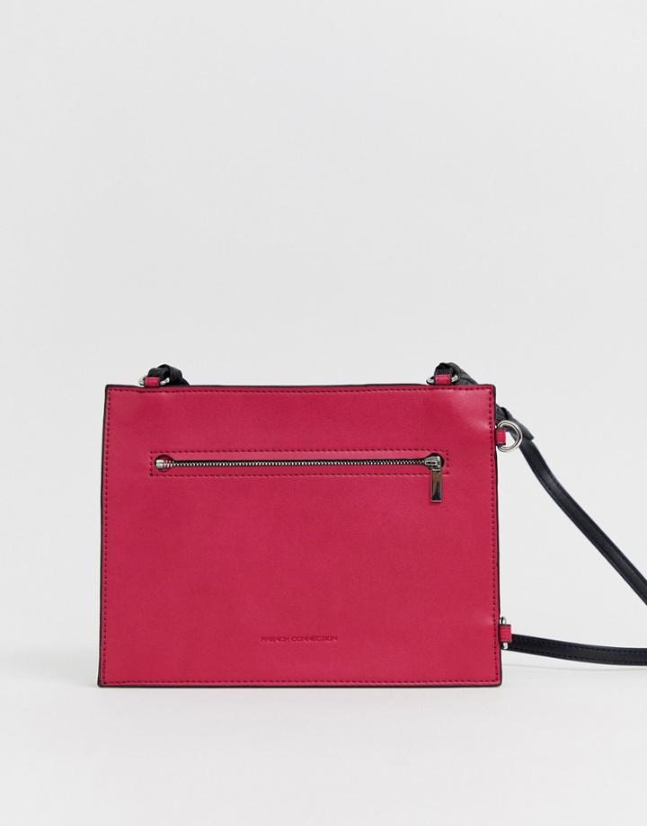 French Connection Dexter Crossbody Handbag-pink