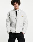 Carhartt Wip Og Chore Jacket In Gray