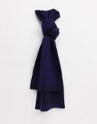 Ben Sherman Stripe Scarf In Navy