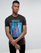 Asos Nirvana Band T-shirt - Black