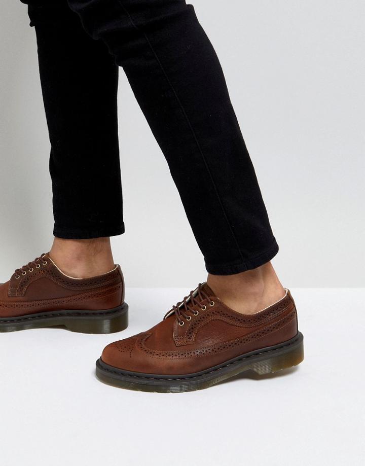 Dr Martens Core Originals Brogue Shoes 3989 - Tan