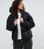 Asos Curve Ultimate Puffer Jacket - Black