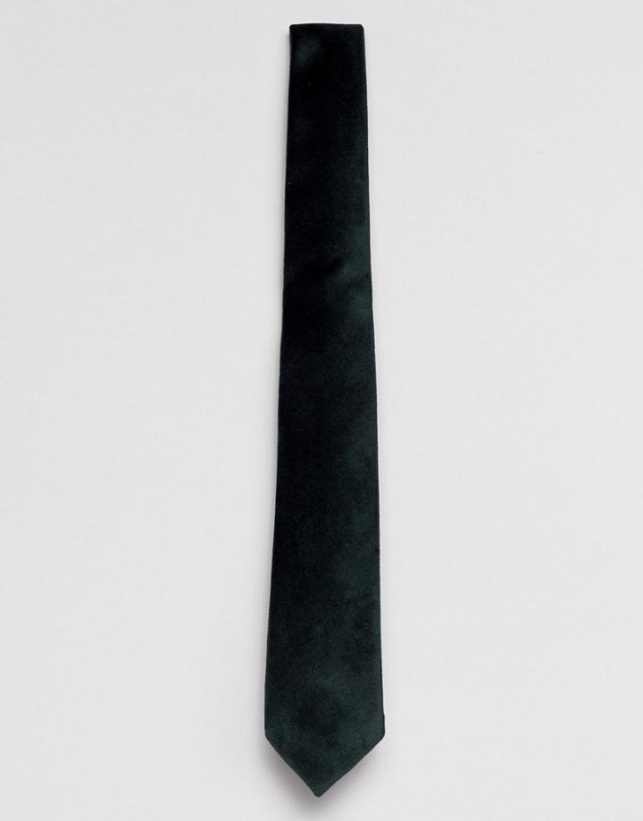 Only & Sons Textured Tie - Green