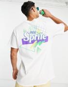New Look Sprite Back Print T-shirt In White