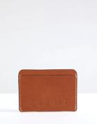 Esprit Leather Cardholder - Tan