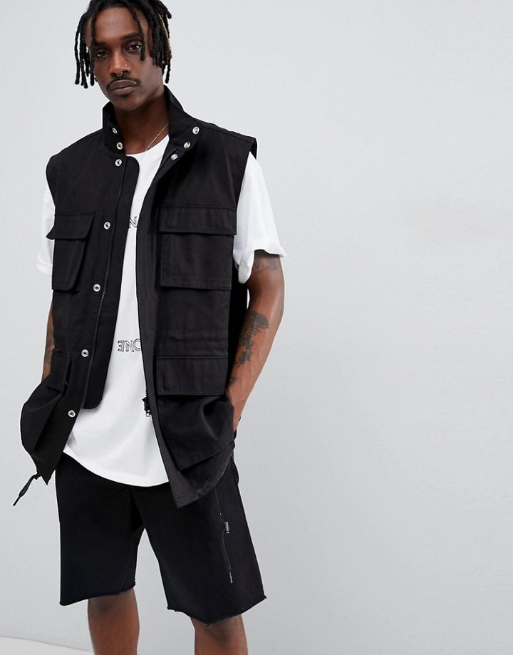Weekday Limited Edition Ease Utility Tank - Black