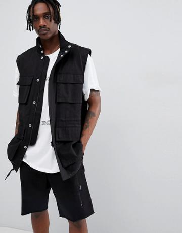 Weekday Limited Edition Ease Utility Tank - Black