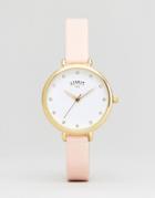 Limit 6221.37 Faux Leather Watch In Pink - Pink