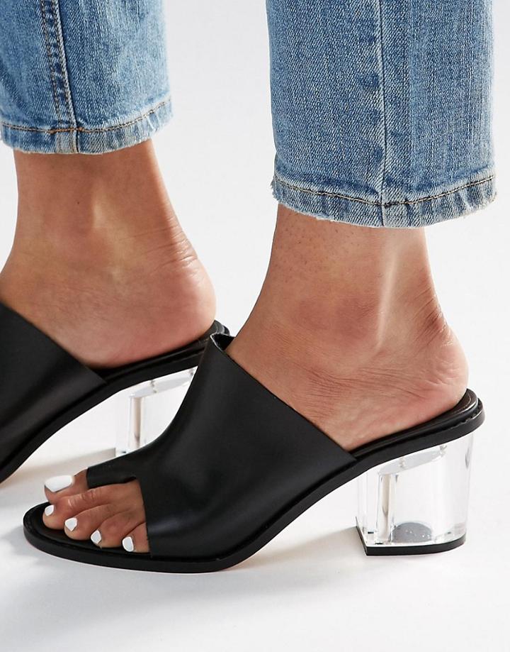 Asos Talk Mule - Black