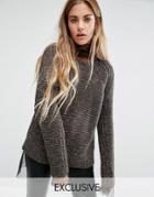 Seint Relaxed Sweater In Rainbow Fleck - Multi