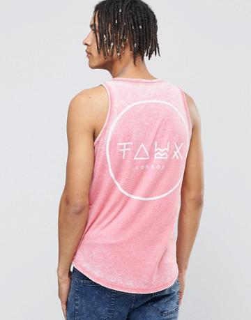Friend Or Faux Tank - Pink