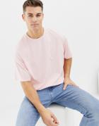 Asos Design Oversized T-shirt In Pink - Pink