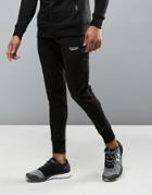 Muscle Monkey Skinny Sweatpants In Black - Black