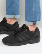 Adidas Originals Zx Flux Trainers In Black S32279 - Black