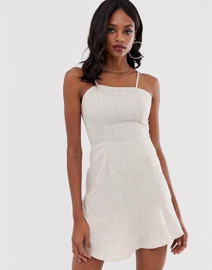 Unique21 Ruffle Hem Cami Dress