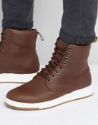 Dr Martens Lite Rigal Lace Up Boots - Tan