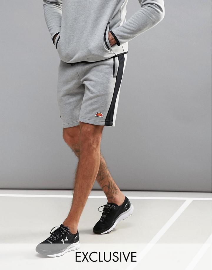 Ellesse Sport Shorts With Panels - Gray