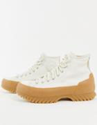 Converse Chuck Taylor All Star Lugged Winter 2.0 Boots In Stone With Gum Sole-neutral