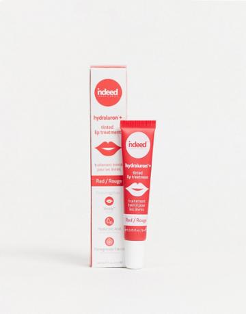 Indeed Labs Hydraluron+ Tinted Lip Treatment In Red-clear