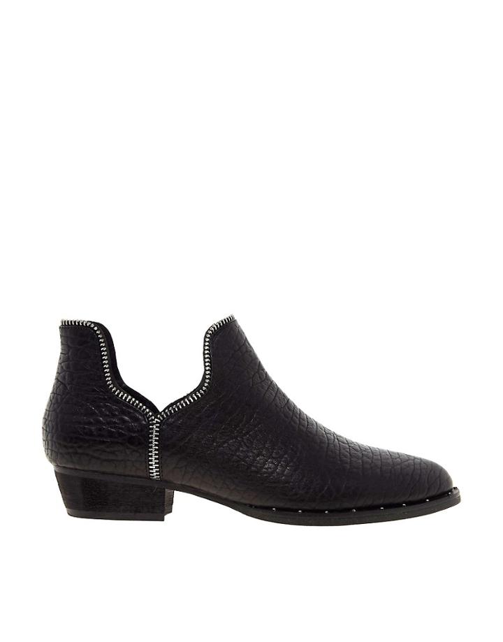 Senso Bessie I Cut Out Ankle Boots - Black