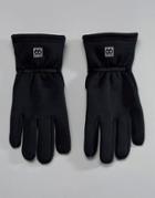 66o North Vik Windpro Gloves In Black - Black