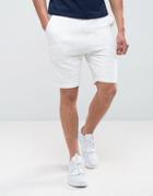 Asos Skinny Quilted Slub Short - White