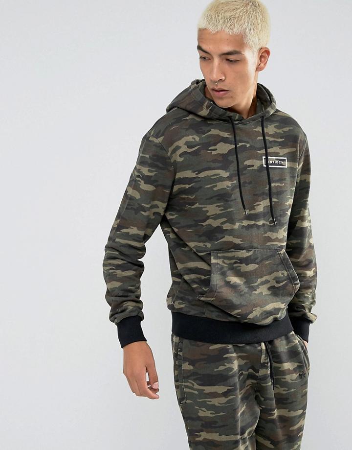 Antioch Camo Hoodie - Green