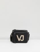 Versace Jeans Vj Zip Around Crossbody - Black