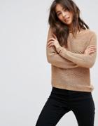Only Knitted Sweater - Brown