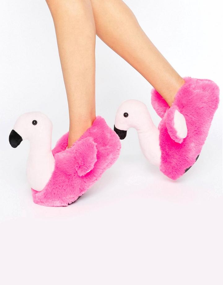 Loungeable Flamingo Slipper - Pink