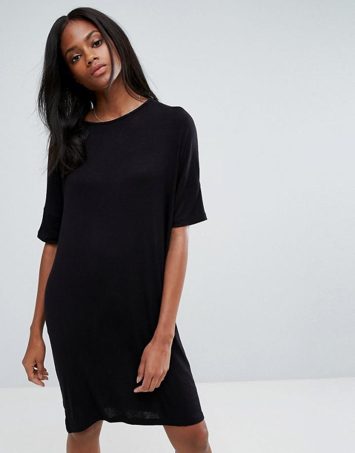 Pieces Fiorella Shift Dress - Black