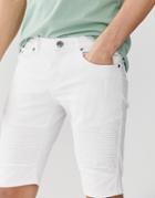 Apt Dean Biker Shorts-white