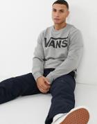 Vans Classic Ii Sweatshirt In Gray-black