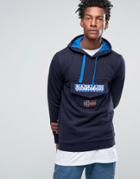 Napapijri Logo Hooded Sweatshirt - Navy