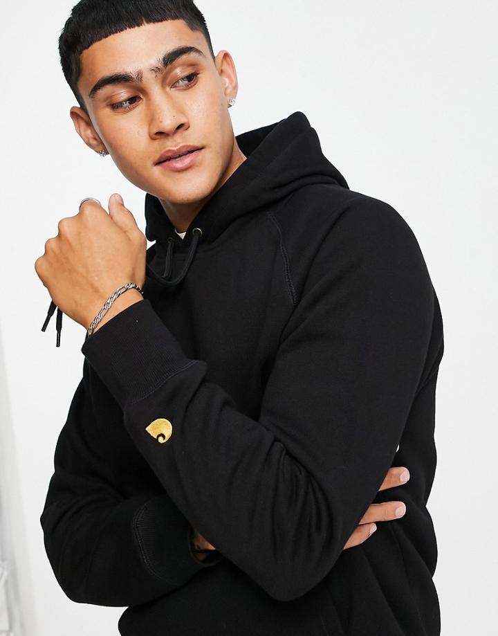 Carhartt Wip Chase Hoodie In Black
