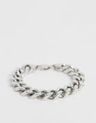 Tommy Hilfiger Chain Bracelet In Silver