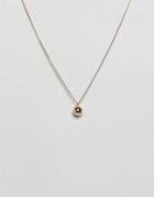 Weekday Ball Necklace In Gold - Gold