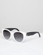 Marc Jacobs 181/s Square Sunglasses In White - White