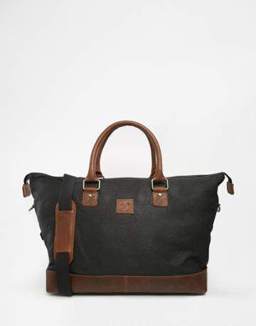 Lyle & Scott Canvas Carryall - Black