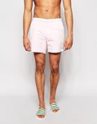 Threadbare Riviera Pink Swim Shorts - Pink