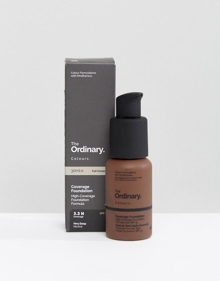 The Ordinary Coverage Foundation Spf15 - Cream