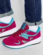 Saucony Grid 8000 Sneakers In Red S70223-3 - Red