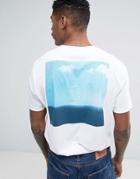 Asos Relaxed T-shirt With Photographic Back Print - White