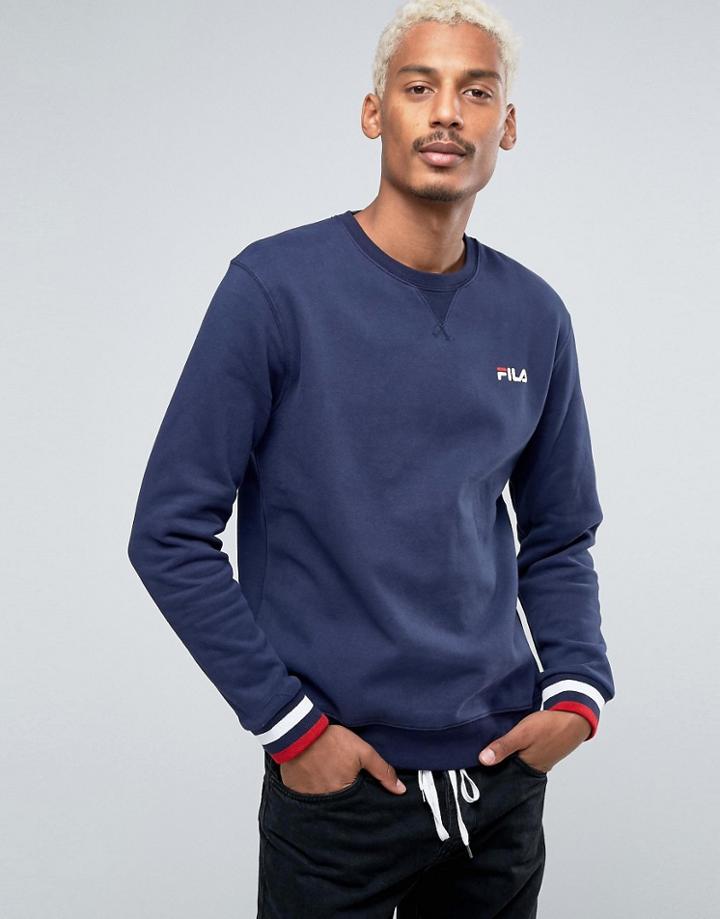 Fila Crew Neck Sweatshirt - Navy