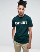 Carhartt Wip College Regular Fit T-shirt - Green