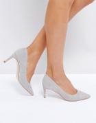 Asos Soulful Mid Heels - Gray