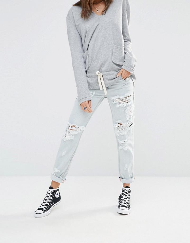 One Teaspoon Diamonde Awesome Baggies Jeans - Blue